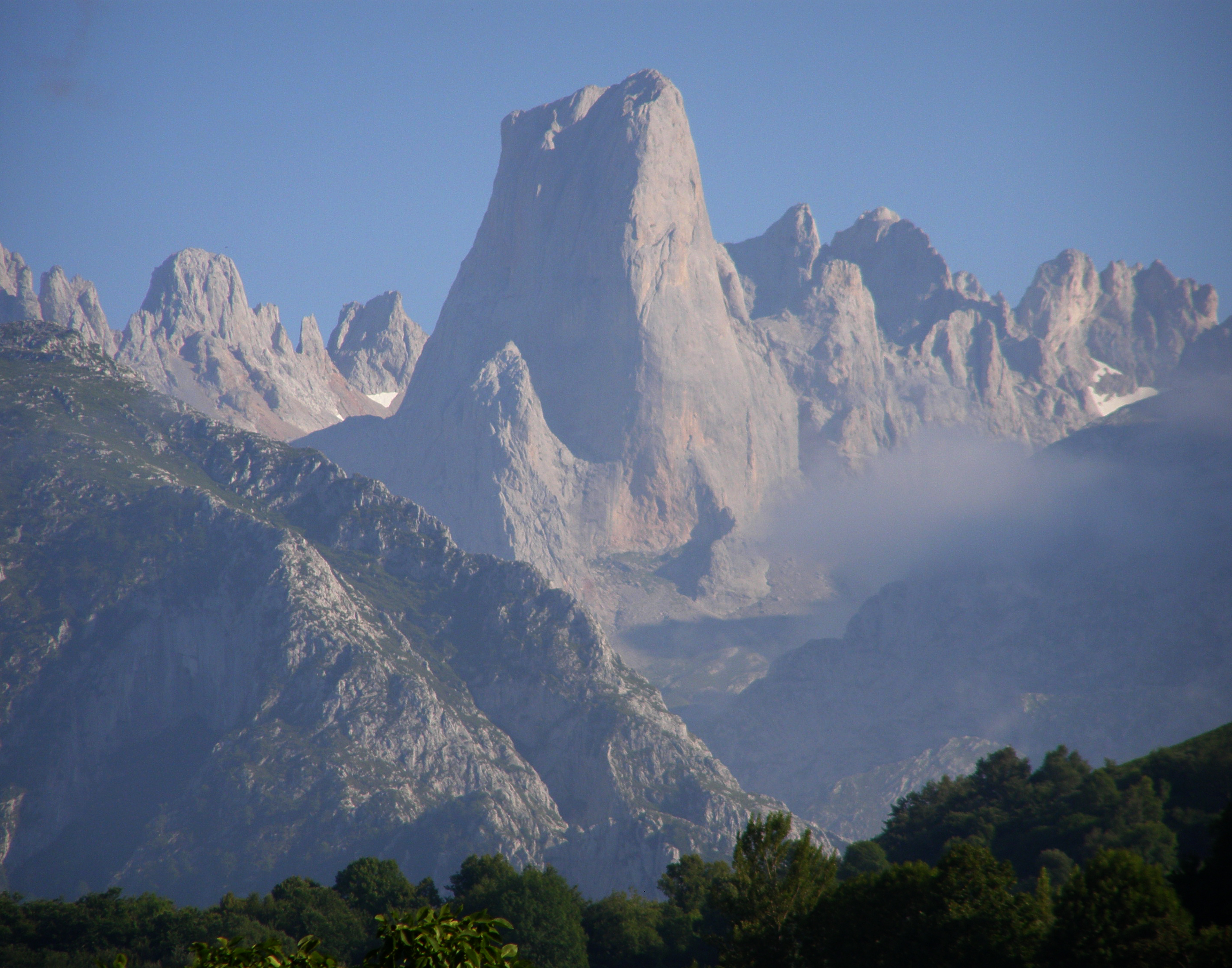 Paisaje de montaña en Asturias